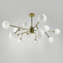 Изображение Стельова латунна люстра Grand Bunch на 15 плафонів Ø 110 см ИМ Light-Deco 1 