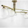 Зображення Aure - сучасна підвісна люстра в латунному каркасі ИМ Light-Deco 