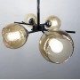 Изображение Стельовий світильник в чорному кольорі на 4 плафони ИМ Light-Deco 3 