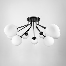 Люстра стельова Light House LNF-17387/9 BK чорна