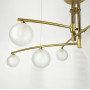 Зображення Aure - сучасна підвісна люстра в латунному каркасі ИМ Light-Deco 3 