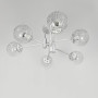 Изображение Люстра стельова в білому корпусі на 6 прозорих плафонів ИМ Light-Deco 4 