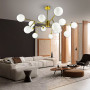 Изображение Стельова латунна люстра Grand Bunch на 15 плафонів Ø 110 см ИМ Light-Deco 5 
