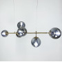 Зображення Видовжений світильник в латунному каркасі на 6 плафонів ИМ Light-Deco 4 