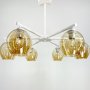 Изображение Люстра потолочная Light House LF-17378/6 WT+BR с коричневым плафоном ИМ Light-Deco 4 