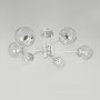 Изображение Люстра стельова в білому корпусі на 6 прозорих плафонів ИМ Light-Deco 3 