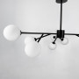 Зображення Стельова чорна люстра Grand Bunch на 9 плафонів ИМ Light-Deco 1 
