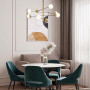 Изображение Люстра на 8 плафонів із латунною фурнітурою ИМ Light-Deco 6 