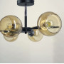 Зображення Стельовий світильник в чорному кольорі на 4 плафони ИМ Light-Deco 