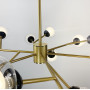 Изображение Люстра в стилі Contemporary у золотистому кольорі на 9 плафонів ИМ Light-Deco 1 