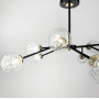 Изображение Стельова люстра в чорному корпусі на 10 ламп Light House LNF-1793_2723 ИМ Light-Deco 6 