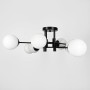 Зображення Люстра стельова Light House LF-17376/8 BK+BK+WT чорний, колір плафона білий ИМ Light-Deco 3 