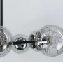Изображение Стельова люстра в чорному корпусі на 6 плафонів ИМ Light-Deco 3 