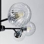 Изображение Стельова люстра в чорному корпусі на 10 плафонів ИМ Light-Deco 1 