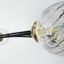 Изображение Стельова люстра в чорному корпусі на 10 ламп Light House LNF-1793_2723 ИМ Light-Deco 1 