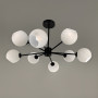 Зображення Люстра стельова LNF-17492/8 BK чорна ИМ Light-Deco 