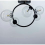 Изображение Люстра у формі кільця в чорному корпусі з плафонами Bubble Light House LNF-984_1474 ИМ Light-Deco 