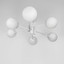Изображение Люстра стельова в білому корпусі на 6 білих плафонів ИМ Light-Deco 3 