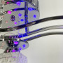 Изображение Хромована люстра на 3 плафони Е14 з RGB ИМ Light-Deco 2 