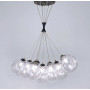 Зображення Підвісний світильник Transparent Bubbles на 9 плафонів з металевою ниткою ИМ Light-Deco 3 