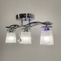 Изображение Хромована люстра на 3 плафони Е14 з RGB ИМ Light-Deco 5 