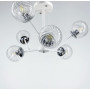 Зображення Стельова люстра на 6 плафонів в білому корпусі ИМ Light-Deco 2 