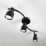 Зображення Чорний світильник із 3-ма регульованими плафонами ИМ Light-Deco 3 