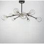 Изображение Стельова люстра в чорному корпусі на 10 ламп Light House LNF-1793_2724 ИМ Light-Deco 7 
