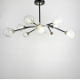 Изображение Стельова люстра в чорному корпусі на 10 ламп Light House LNF-1793_2724 ИМ Light-Deco 5 