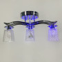 Изображение Хромована люстра на 3 плафони Е14 з RGB ИМ Light-Deco 4 