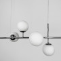 Зображення Люстра видовжена хромованому корпусі на 6 плафонів (тип В) ИМ Light-Deco 2 