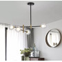 Зображення Дворівнева сучасна люстра з подвійним плафоном ИМ Light-Deco 4 