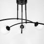 Зображення Люстра MOBIS на 6 плафонів у чорному корпусі ИМ Light-Deco 3 