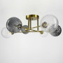 Зображення Стельова люстра з 6 гранчастими плафонами ИМ Light-Deco 2 