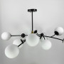 Зображення Чорна люстра із поворотними гілочками на 12 плафонів ИМ Light-Deco 2 