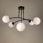 Зображення Люстра MOBIS на 6 плафонів у чорному корпусі ИМ Light-Deco 4 