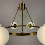 Зображення Люстра Hayes Round на 6 плафонів у латунному корпусі ИМ Light-Deco 5 