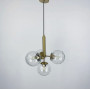 Зображення Люстра на 4 білих матових або прозорих плафонів ИМ Light-Deco 5 