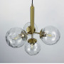Зображення Люстра на 4 білих матових або прозорих плафонів ИМ Light-Deco 6 