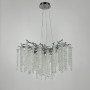 Зображення Люстра підвісна кришталева Light House LNF-17434/6P 50см хром (цоколь G9) ИМ Light-Deco 