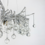 Зображення Люстра в корпусі хром зі скляними підвісами Ø 80 см ИМ Light-Deco 1 