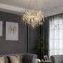 Изображение Люстра в корпусі хром зі скляними підвісами Ø 60 см ИМ Light-Deco 1 