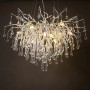 Изображение Люстра в корпусі хром зі скляними підвісами Ø 60 см ИМ Light-Deco 3 