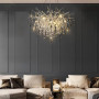 Изображение Люстра в корпусі хром зі скляними підвісами Ø 60 см ИМ Light-Deco 5 
