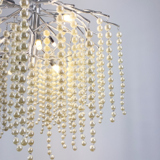 Чарівна люстра в хромі Pearl selection