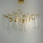 Зображення Люстра підвісна кришталева Light House LNF-17434/6P 50см золото (цоколь G9) ИМ Light-Deco 1 