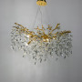 Изображение Вишукана золота люстра DIAMINA з кришталевим камінням ИМ Light-Deco 6 