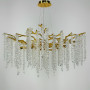 Зображення Люстра підвісна кришталева Light House LNF-17434/10P 80см золото (цоколь G9) ИМ Light-Deco 3 