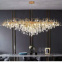 Зображення Видовжена розкішна люстра з скляними підвісами ИМ Light-Deco 6 