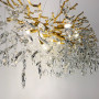 Зображення Видовжена золота люстра DIAMINA з кришталевим камінням ИМ Light-Deco 5 